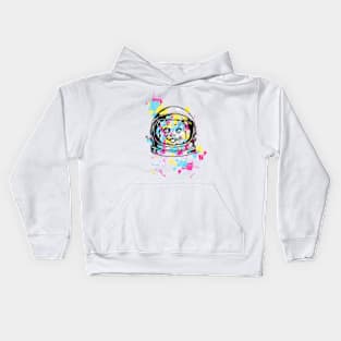 Astronaut Cat Kids Hoodie